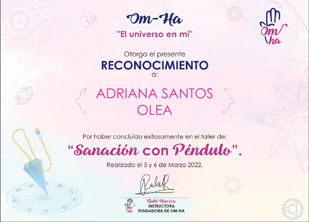 Sanación con Péndulo